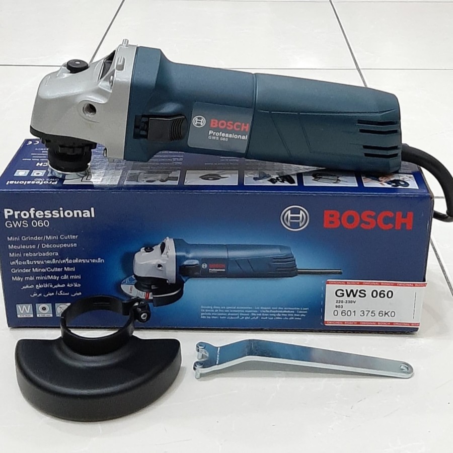 GERINDA TANGAN BOSCH GWS 060/ANGLE GRINDER BOSCH GERINDA BOSCH GWS 060