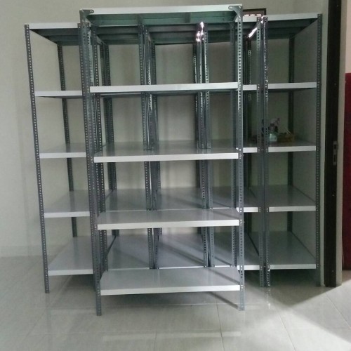 Rak besi siku uk 100 x 40 x 200 ( 5 susun )