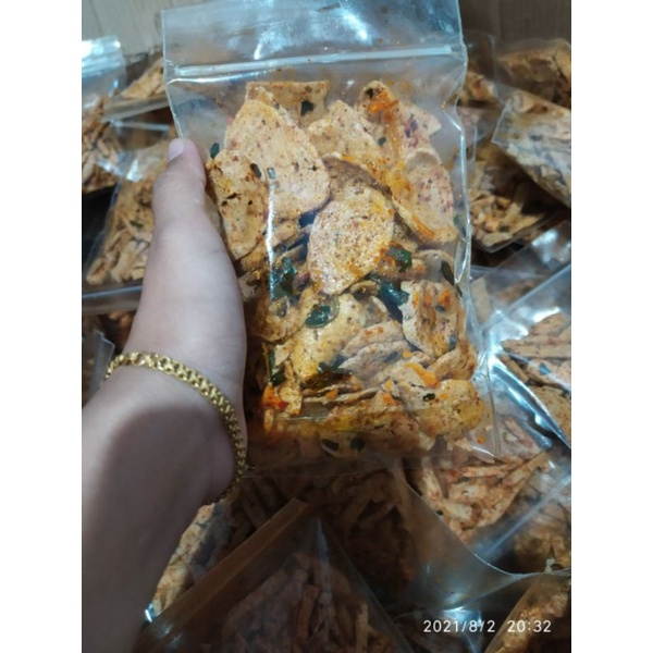 BASRENG HOT JELETOT WANGI DAUN JERUK ISI BUANYAAK 100 Gram