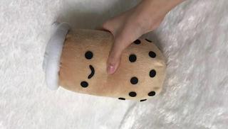 BONEKA BOBA - Bubble Milk Tea Plushie Bantal Guling Bolster Mainan Anak