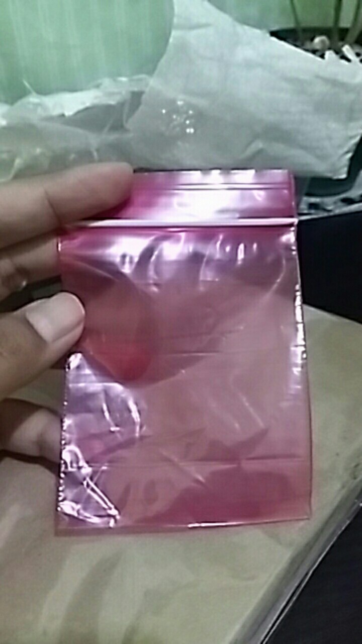 Klip Plastik Klip Warna Obat Merah Pink Hijau Biru 7x10 100 Pcs Polos