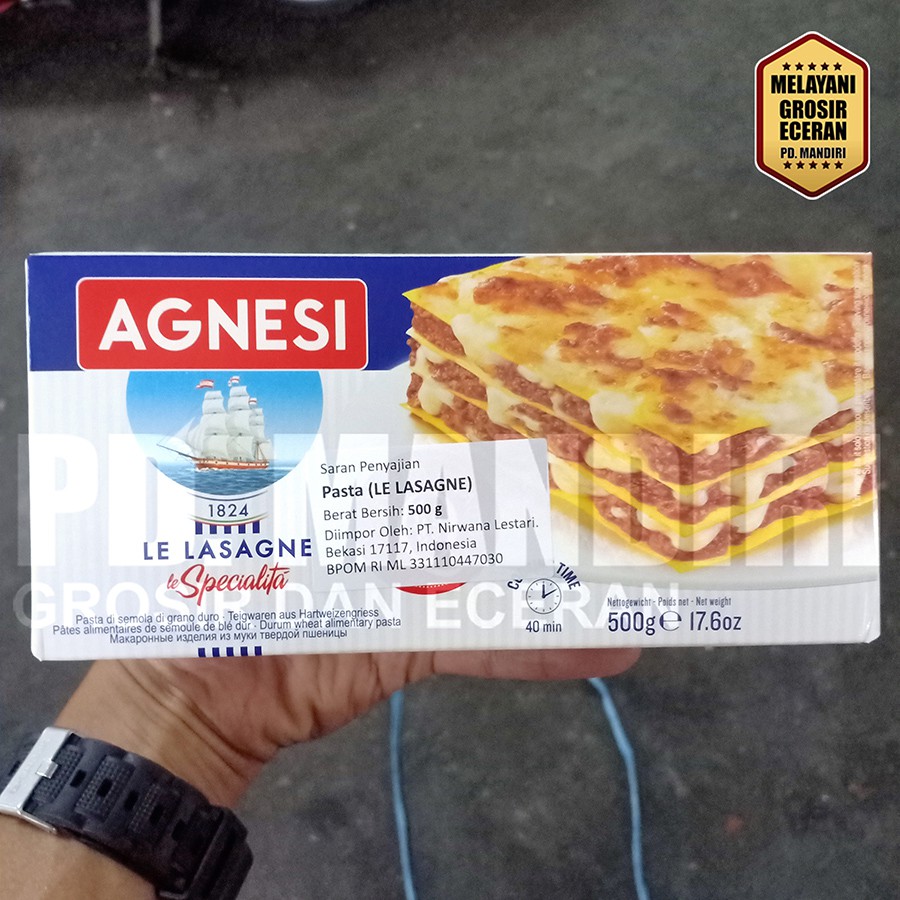 

AGNESI PASTA LASAGNA 500 GR