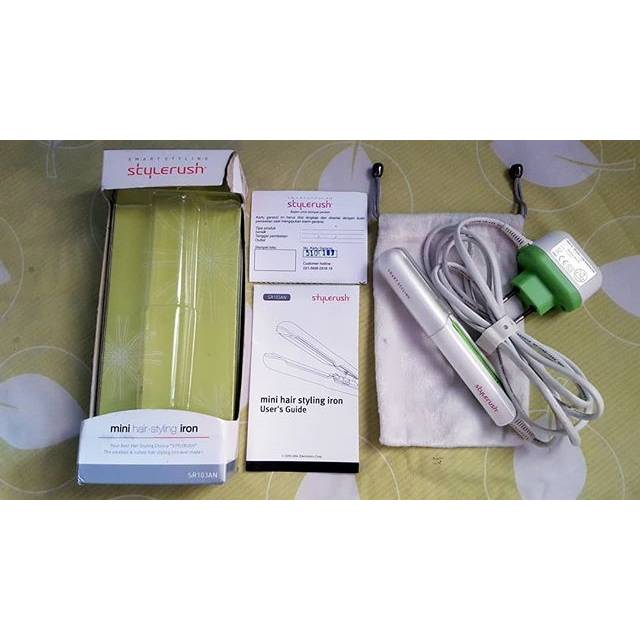 MINI HAIR STYLING IRON "SMART STYLING STYLERUSH" (2016)