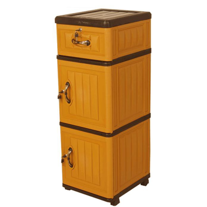 Cuci Gudang Napolly Drawer Plastik 2 Pintu + 1 Laci Nkkb 244 Bk3