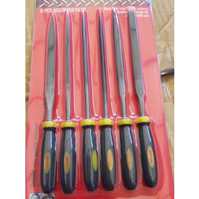 KIKIR SET ISI 6PCS /NEEDLE FILE SET/KIKIR SUMPIT SET