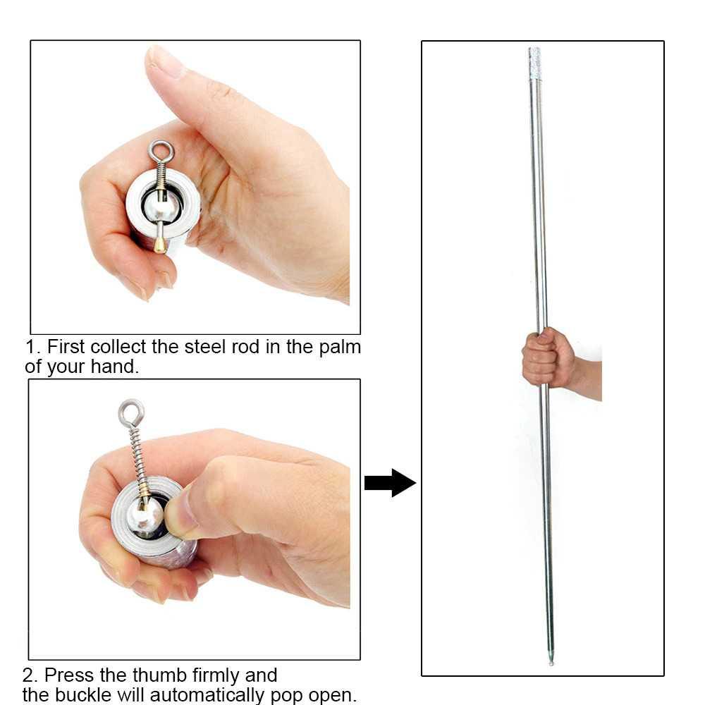 DIDIHOU Tongkat Sulap Appearing Metal Cane Magic Trick - Mstk-002