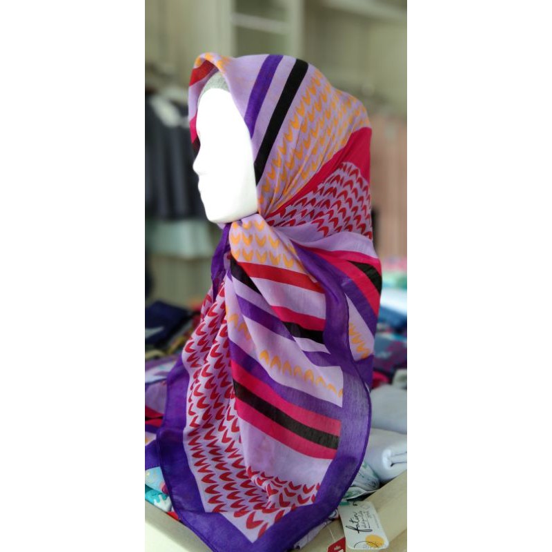 Kerudung motif Zoya / Ogasarawa