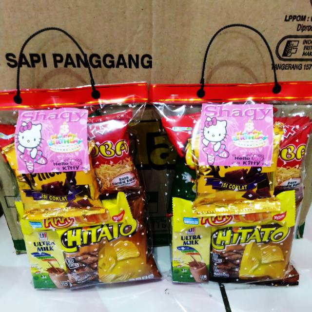 

Paket Snack ulang tahun murah