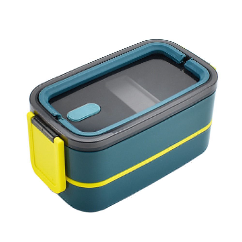 MARKASSHOP66--LUNCHBOX DOUBLE LAYER KOTAK MAKAN 2 TINGKAT KOTAK BEKAL