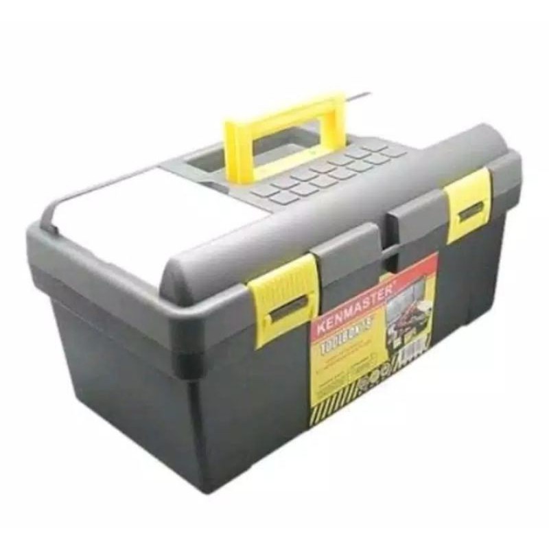 KENMASTER Toolbox Besar 18 inc Tool box Kotak Tempat Perkakas double