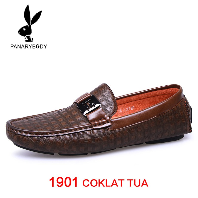 Sepatu Pria  Panarybody cowok Sepatu Loafers Kasual laki-laki Import Kekinian 2021-5