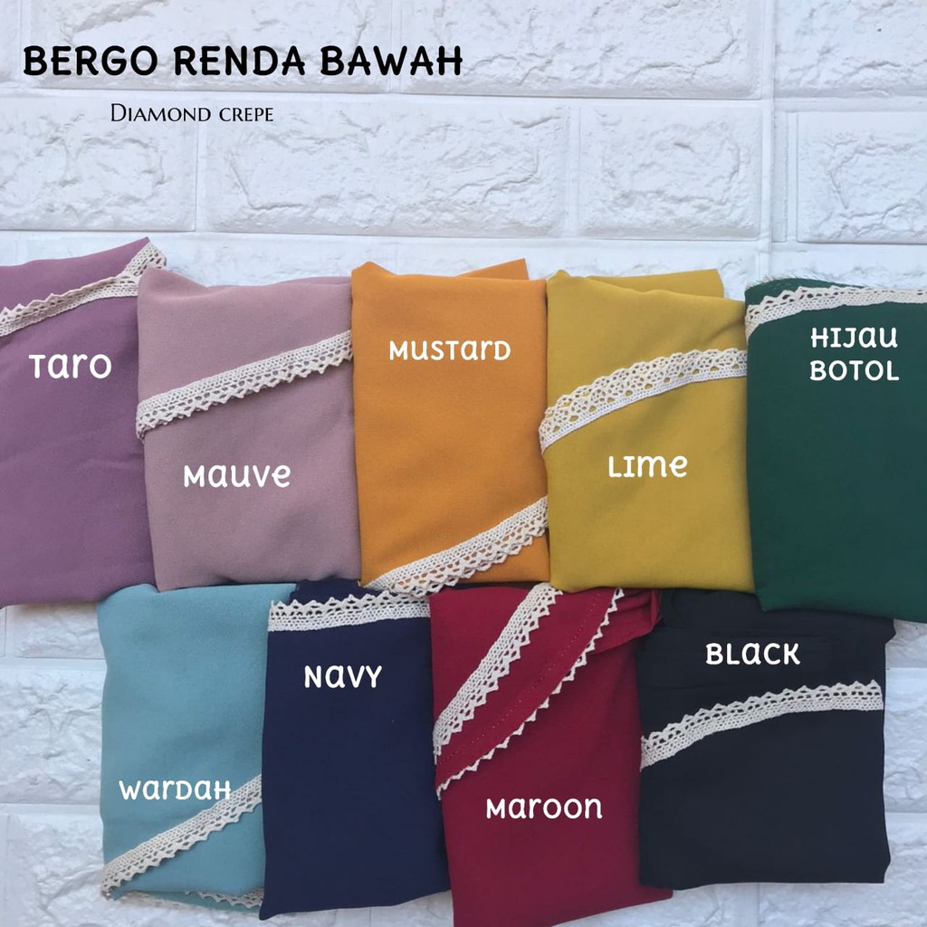 BERGO RENDA BAWAH