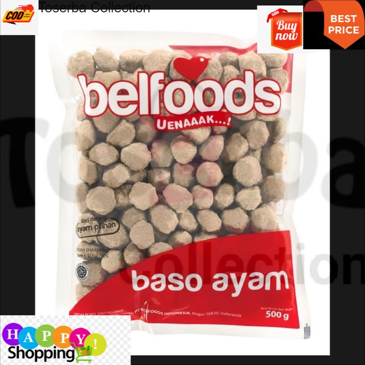 

Toserba Collection Murah Termurah baso ayam mini 500g isi 100 belfoods Bandung - Cimahi