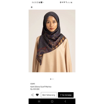 Kami Biena Scarf Marina New