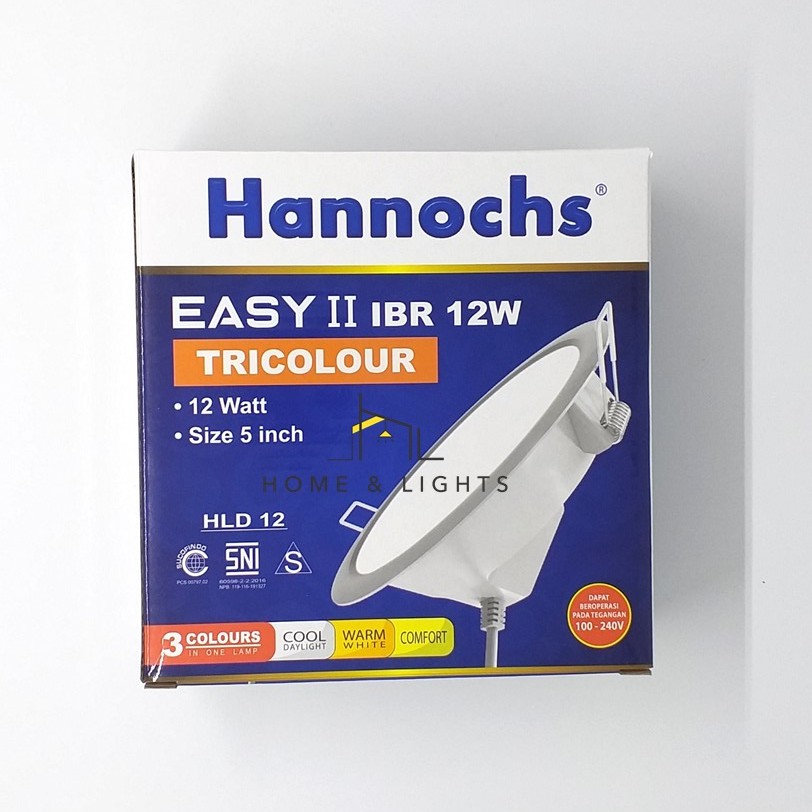 Downlight LED Tricolor Easy II Hannochs 12W