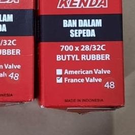 ✮ Ban dalam 700 x 28/32 presta 48 mm , Ban dalam Roadbike 700C KENDA ❉