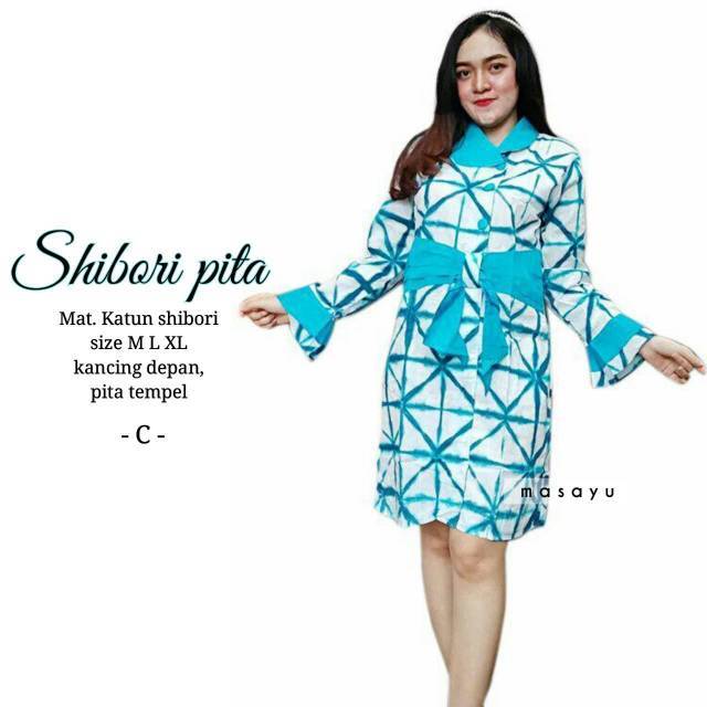 Tunik Shibori pita