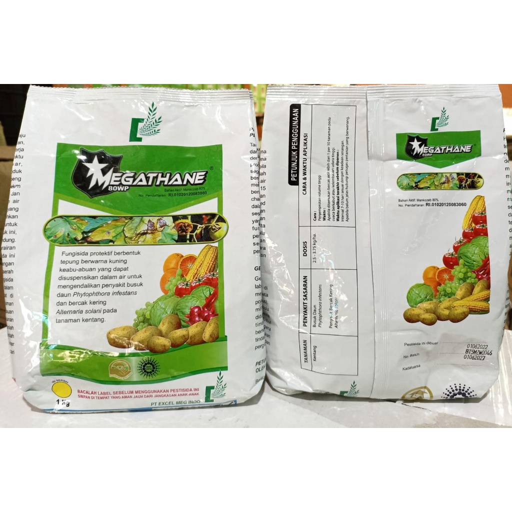 Fungsida Megathane 80wp 1Kg Bahan Aktif Bion M Bion-M Dithane