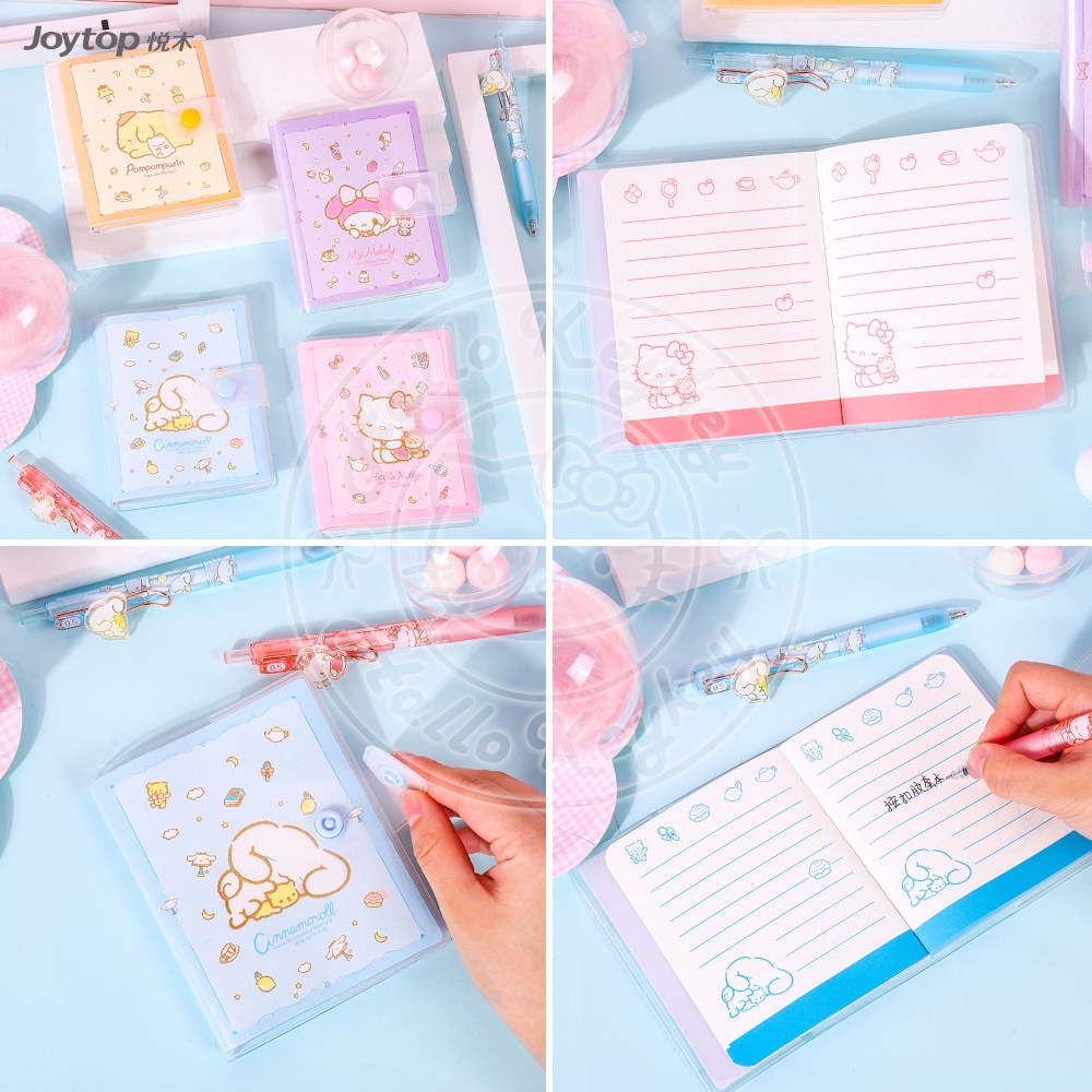 

notebook memo C7 hello kitty melody cinnamoroll pompompurin sanrio