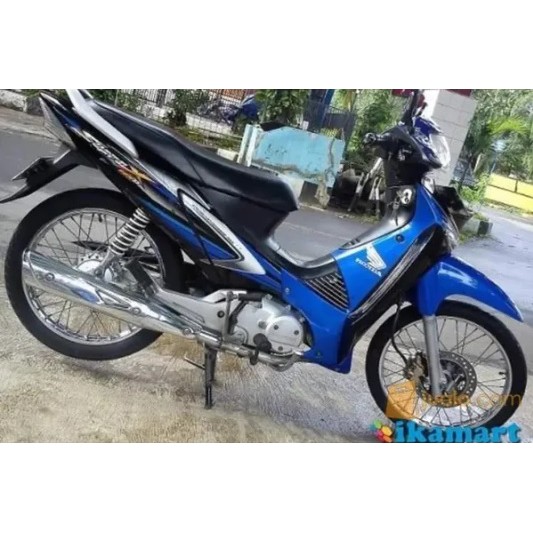 Spakbor Depan Honda Supra X 125 Lama Warna Biru