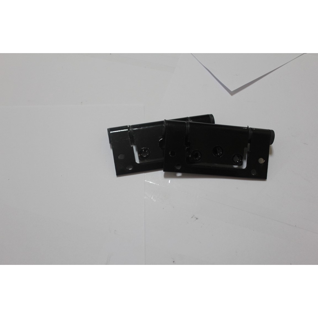 Engsel Pintu Utama Rumah Bahan Aluminium Swing Kamar Mandi Sliding Door Kaca Murah Jendela Kamar Tidur Anti Rayap Anti Karat Baja Kusen Kunci-Black