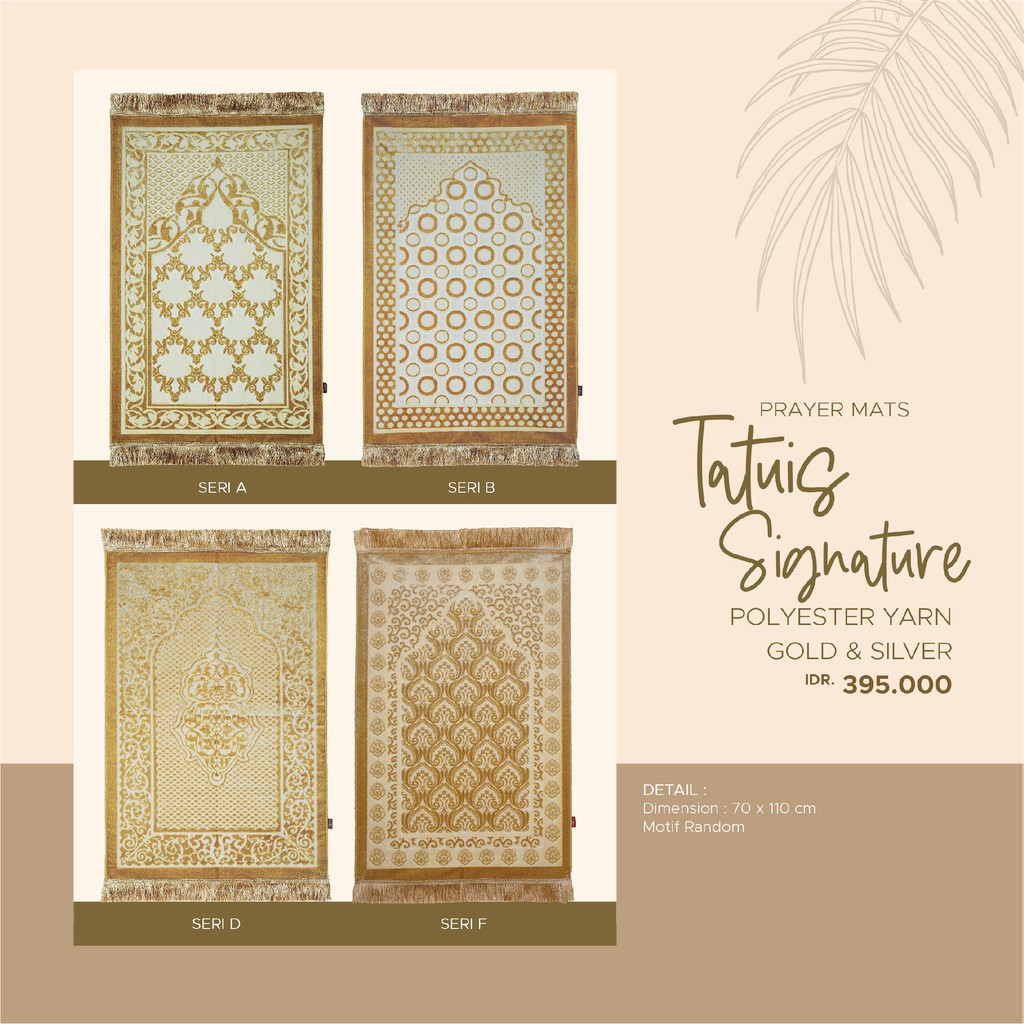 Tatuis Sajadah Signature Gold