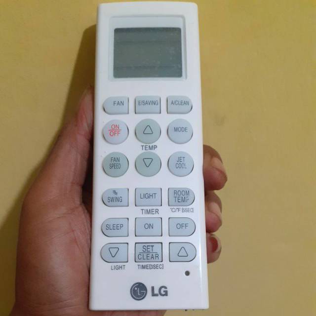 REMOT AC LG HERCULES JET COOL UNTUK SEMUA TIPE AC LG HERCULES JET COOL KW