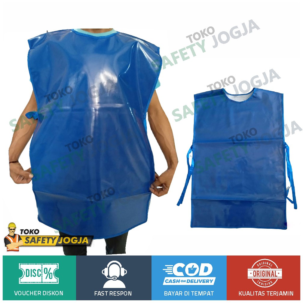 APRON PONCO PVC ANTI AIR CELEMEK