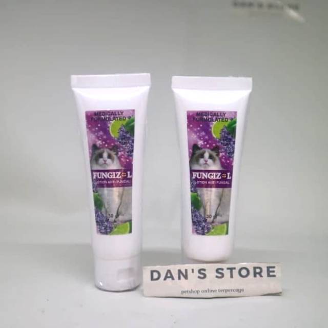 Fungizol lotion cat -salep jamur kucing salep anti jamur kucing obat jamut kucing