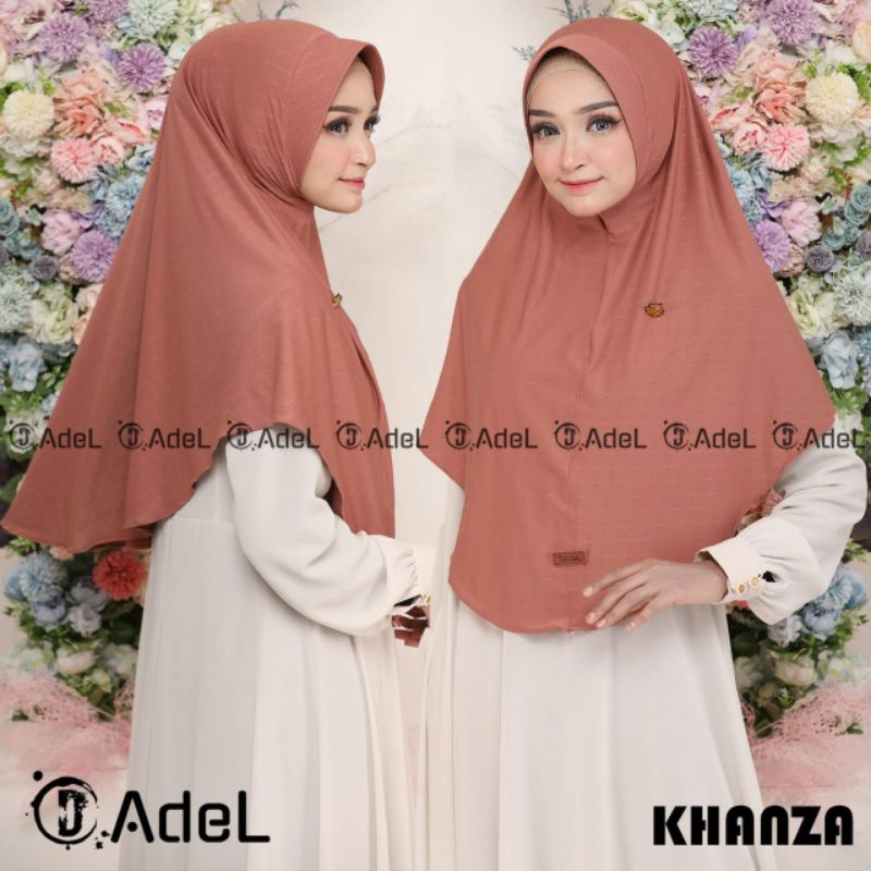 HIJAB INSTAN KHANZA (KHAN) jersey strada/ BERGO BY ADEL