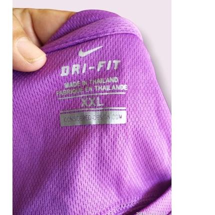 Nike Kaos Olahraga Wanita Lengan Panjang Zumba Senam 