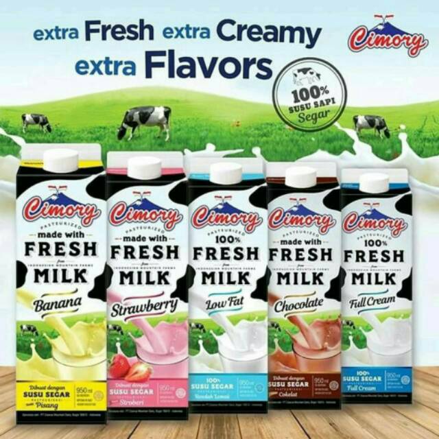 

Cimory Fresh Milk Varian Rasa