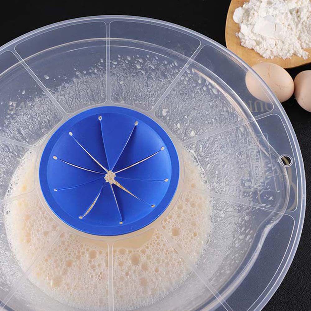 [Elegan] Egg Bowl Cover Anti Splash Kreatif Kocokan Telur Gadget Dapur Baking Panci Anti Tumpah