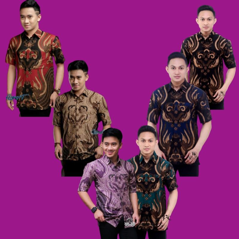 hem batik m l xl xxl motif iromen