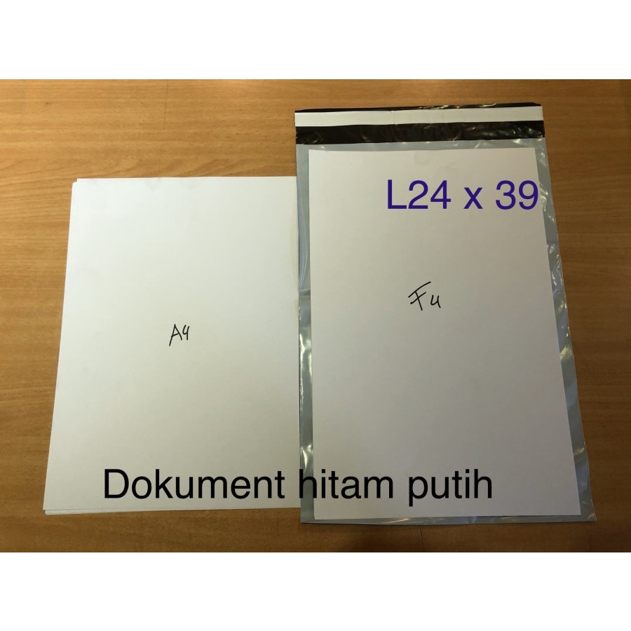 

Amplop dokument + seal permanent + tahan hujan