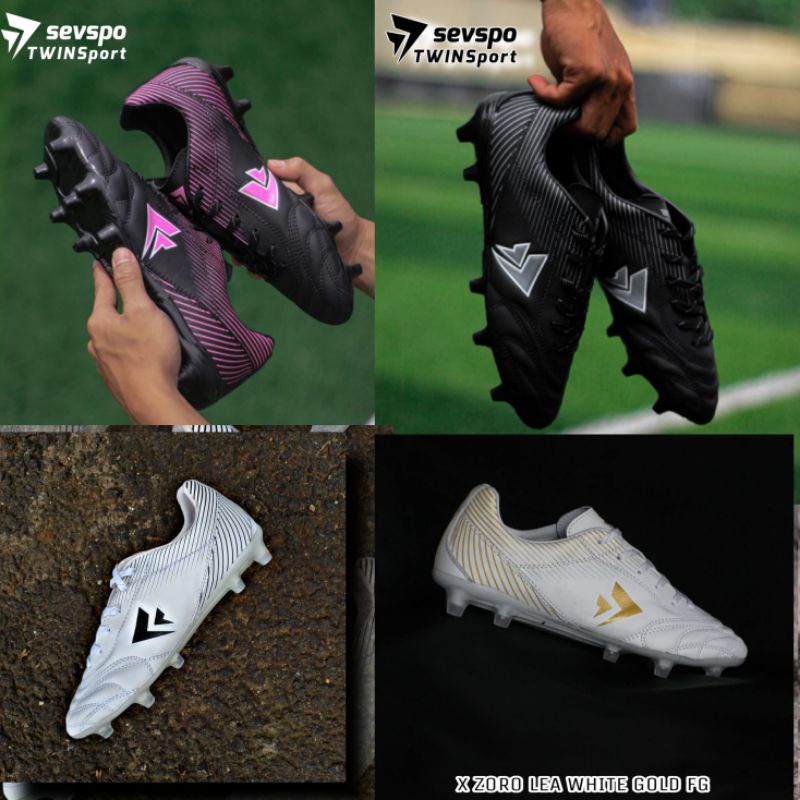 Sepatu sepakbola sevspo X zoro Leather kulit sapi