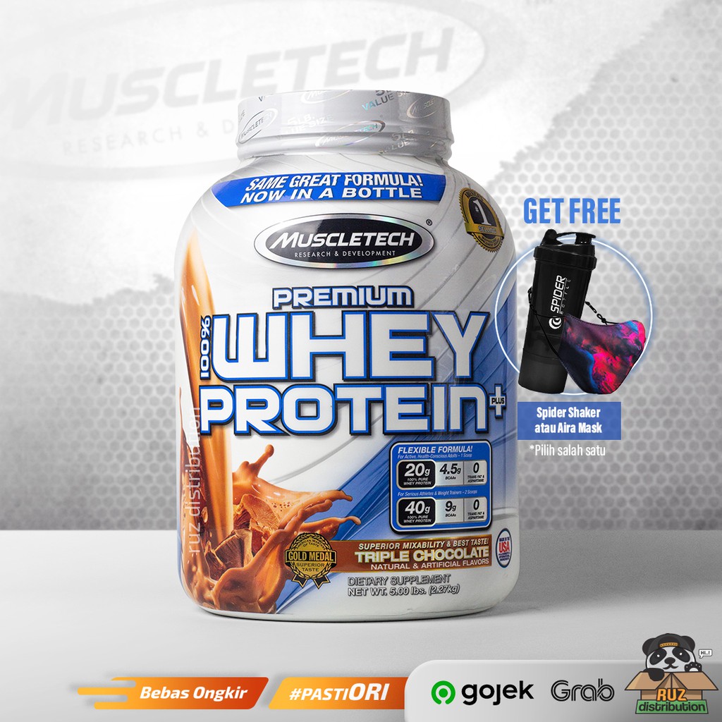 Muscletech Premium Whey Protein Plus 5lbs - Whey Protein 5lb