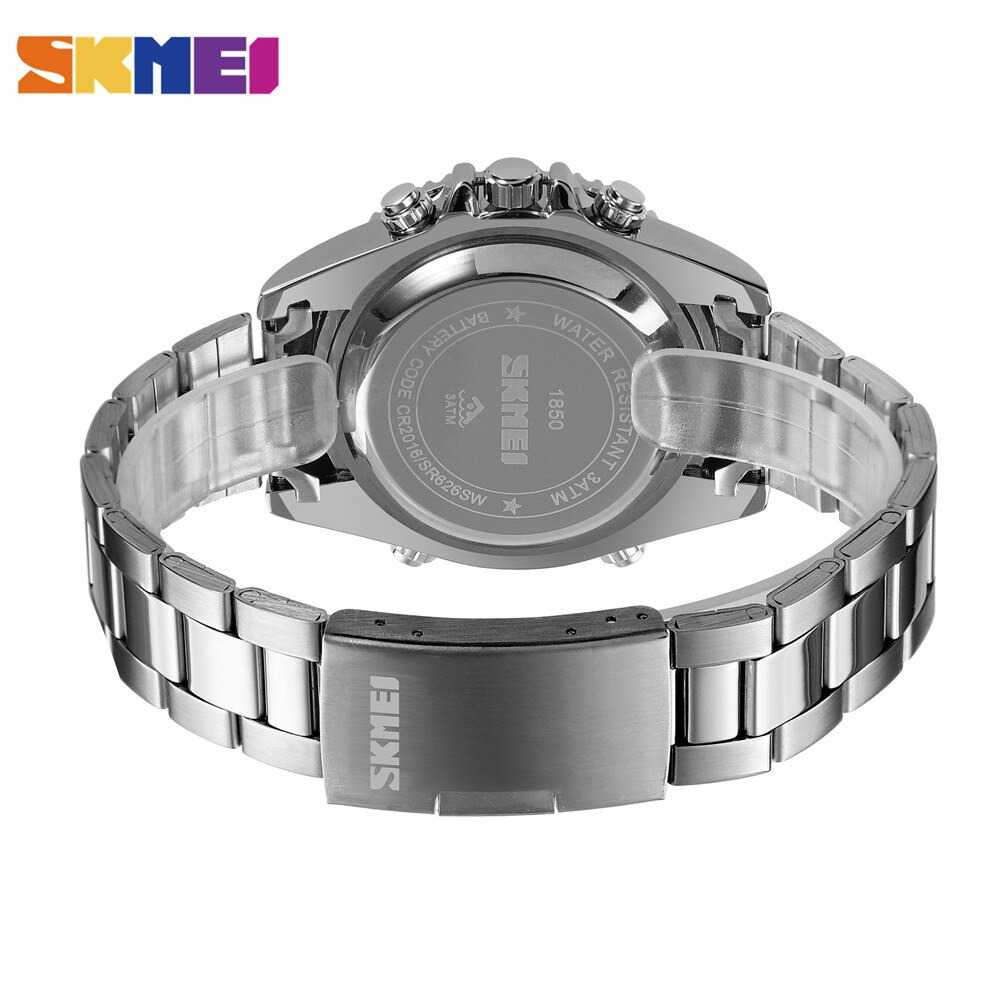 ARS - SKMEI Jam Tangan Pria Stainless Steel Wristwatch - 1850