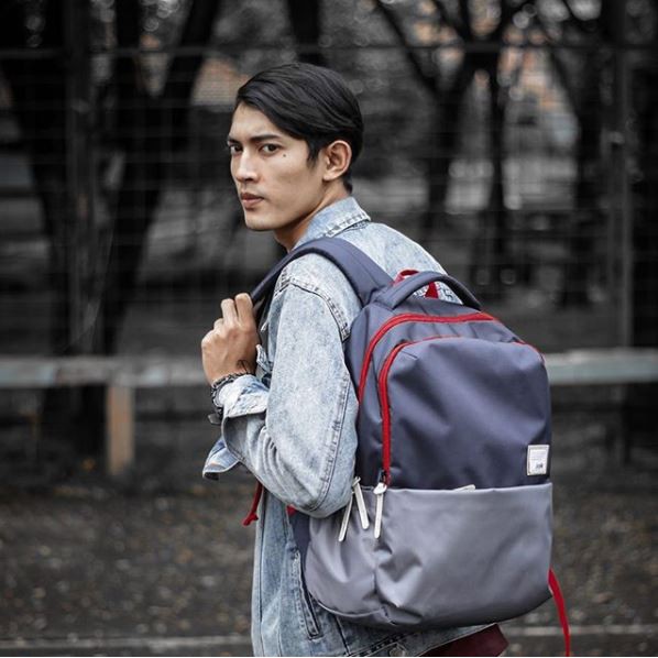 Reji Navy Ransel Laptop 14 inch