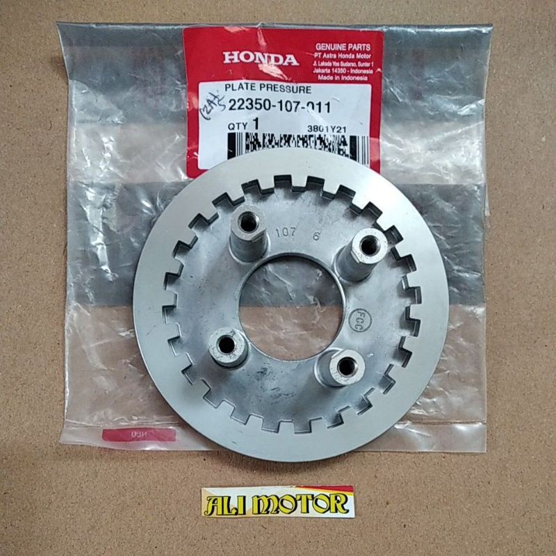 Rumah kampas kopling plate pressure kaki 4 megapro tiger 22350-107-011 ori AHM
