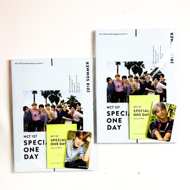 NCT 127 Japan Official Mail Magazine: MEMORIAL BOOK 2018 (Special One Day)