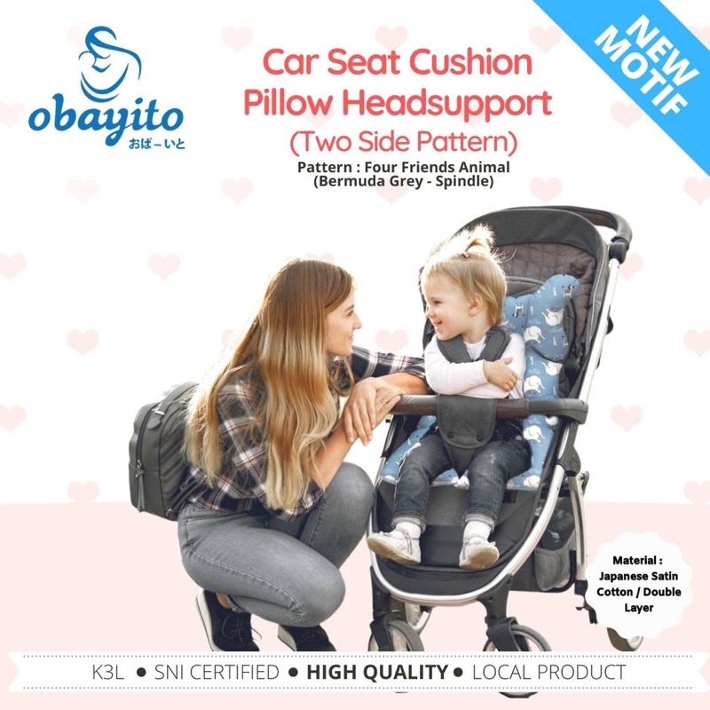 Obayito Alas Stroller Waterproof - Stroller Pad