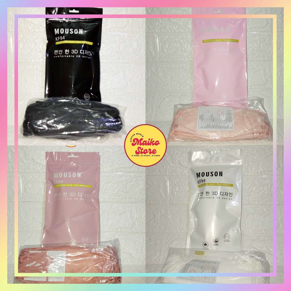 masker kf94 mouson / masker mouson / masker / masker kf94  4ply