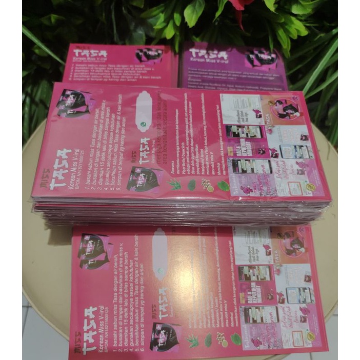Brosur Sabun Miss Tasa 50lbr ukuran 1/3Folio
