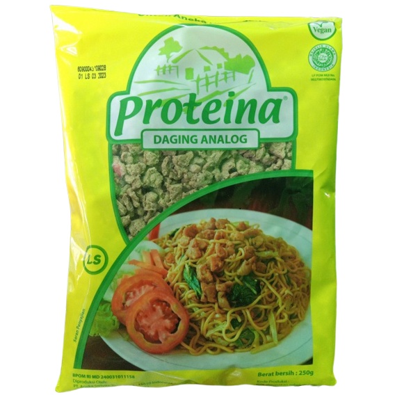 

Proteina L 250gr Daging Nabati Untuk Vegetarian