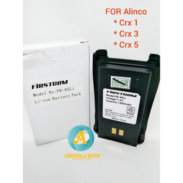 Batre ht alinco crx 1 crx3 crx5  a10 w10 w35 w500