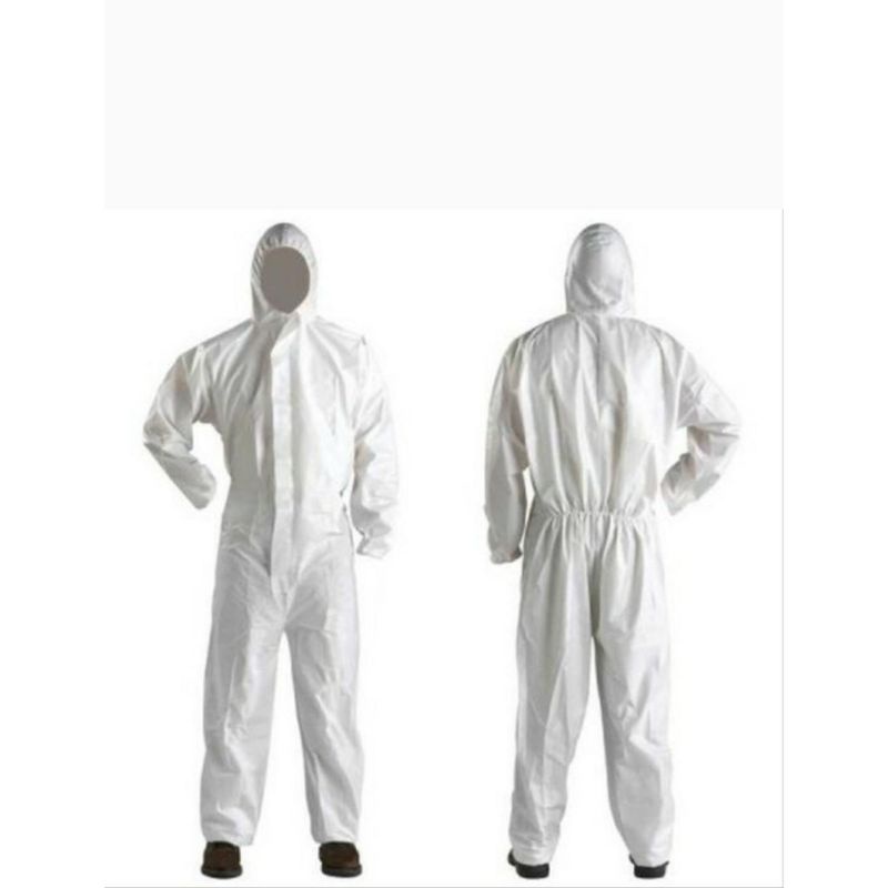 READY [TERMURAH] APD MEDIS HAZMAT COVERALL DISPOSABLE BOHO TASLAN SPUNBOND