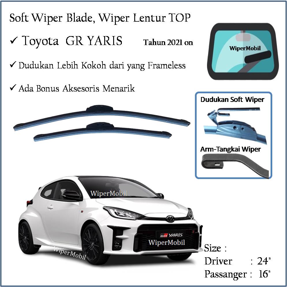 Soft Wiper Toyota GR YARIS 2021
