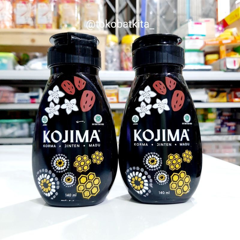 

[100% HERBAL] KOJIMA BOTOL PET 140ML / KURMA JINTEN HITAM MADU ASEM JAWA / MEMELIHARA DAYA TAHAN