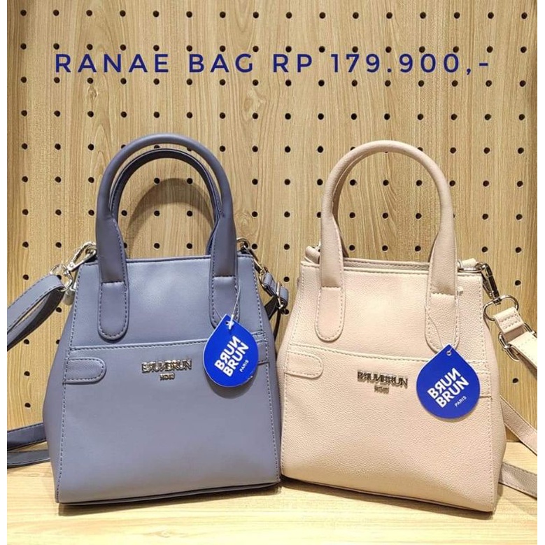 TAS SHOULDER BAG BRUNBRUN PARIS OFFICIAL TAS BAHU WANITA BRUN BRUN PARIS BURNBURN BURN BURN RANAE